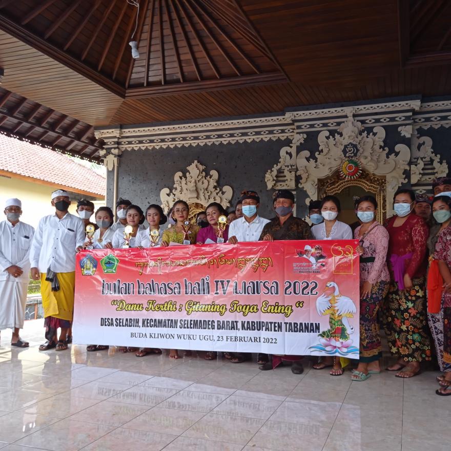 BULAN BAHASA BALI IV TAHUN 2022 DESA SELABIH