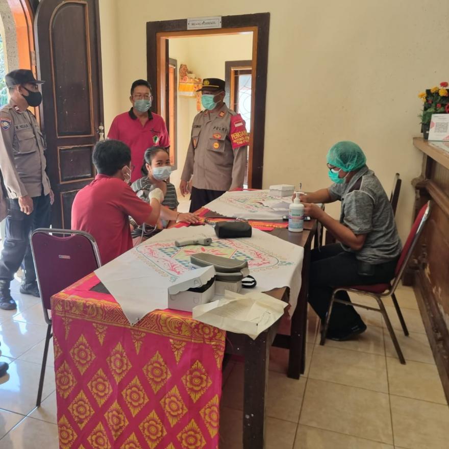 VAKSINASI COVID-19 DI DESA SELABIH